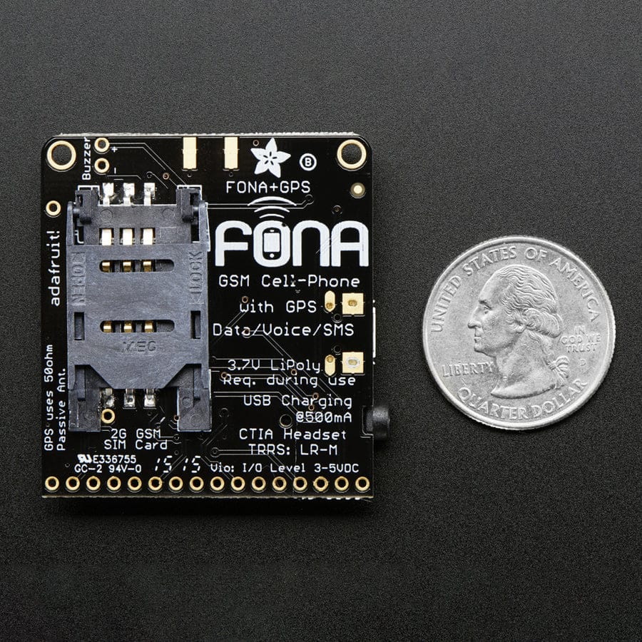 Adafruit FONA 808 - Mini Cellular GSM + GPS Breakout - Image 5