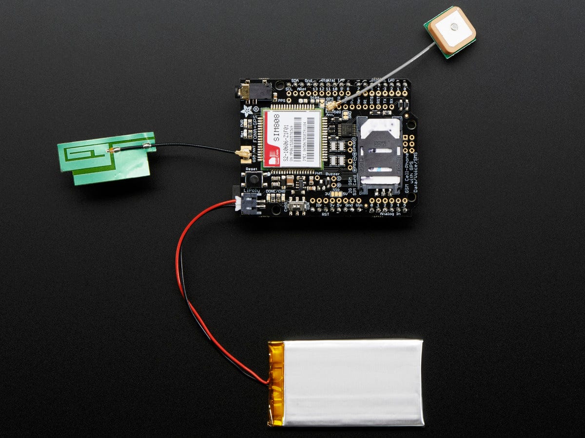 Adafruit FONA 808 Shield - Mini Cellular GSM + GPS for Arduino [discontinued] - Image 7