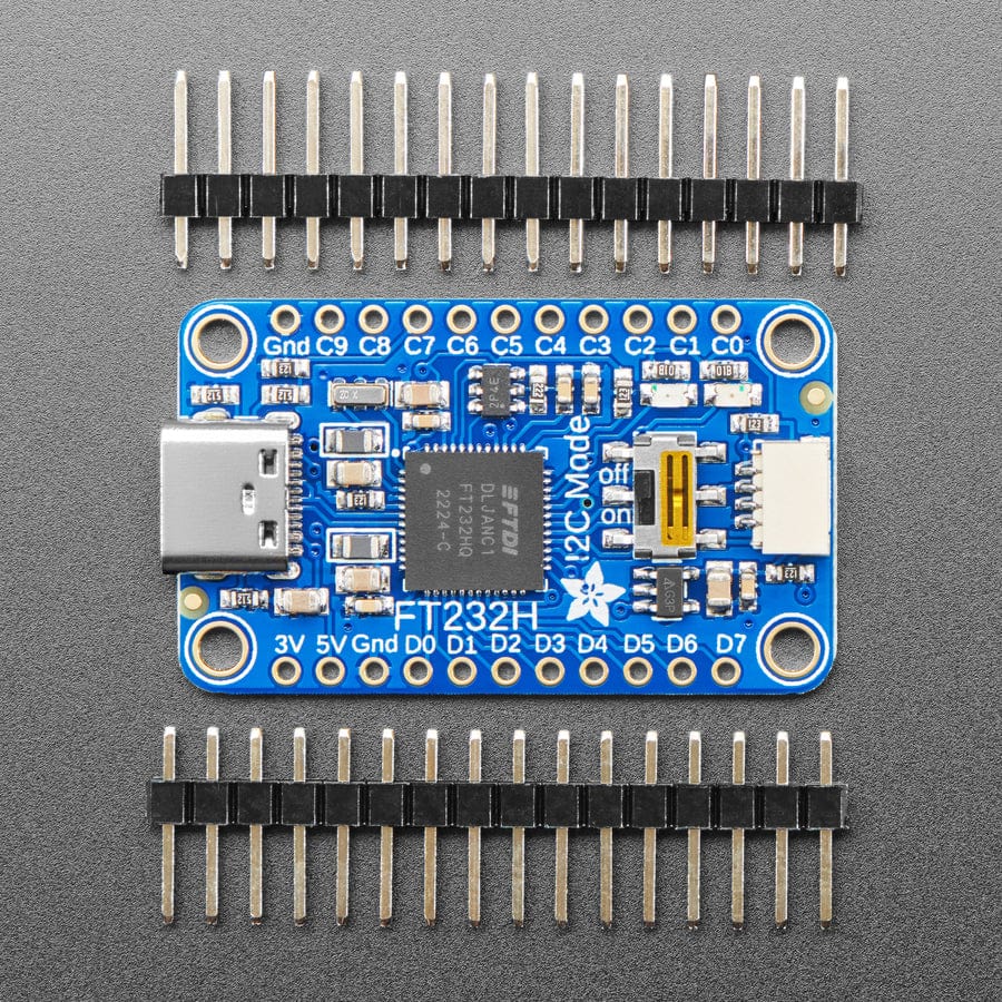 Adafruit FT232H Breakout - General Purpose USB to GPIO, SPI, I2C (USB-C & Stemma QT) - Image 2