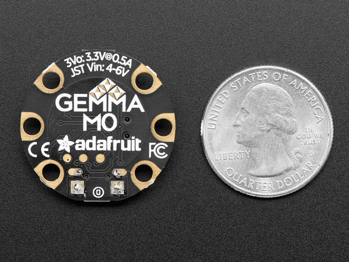 Adafruit GEMMA M0 - Miniature wearable electronic platform - Image 3