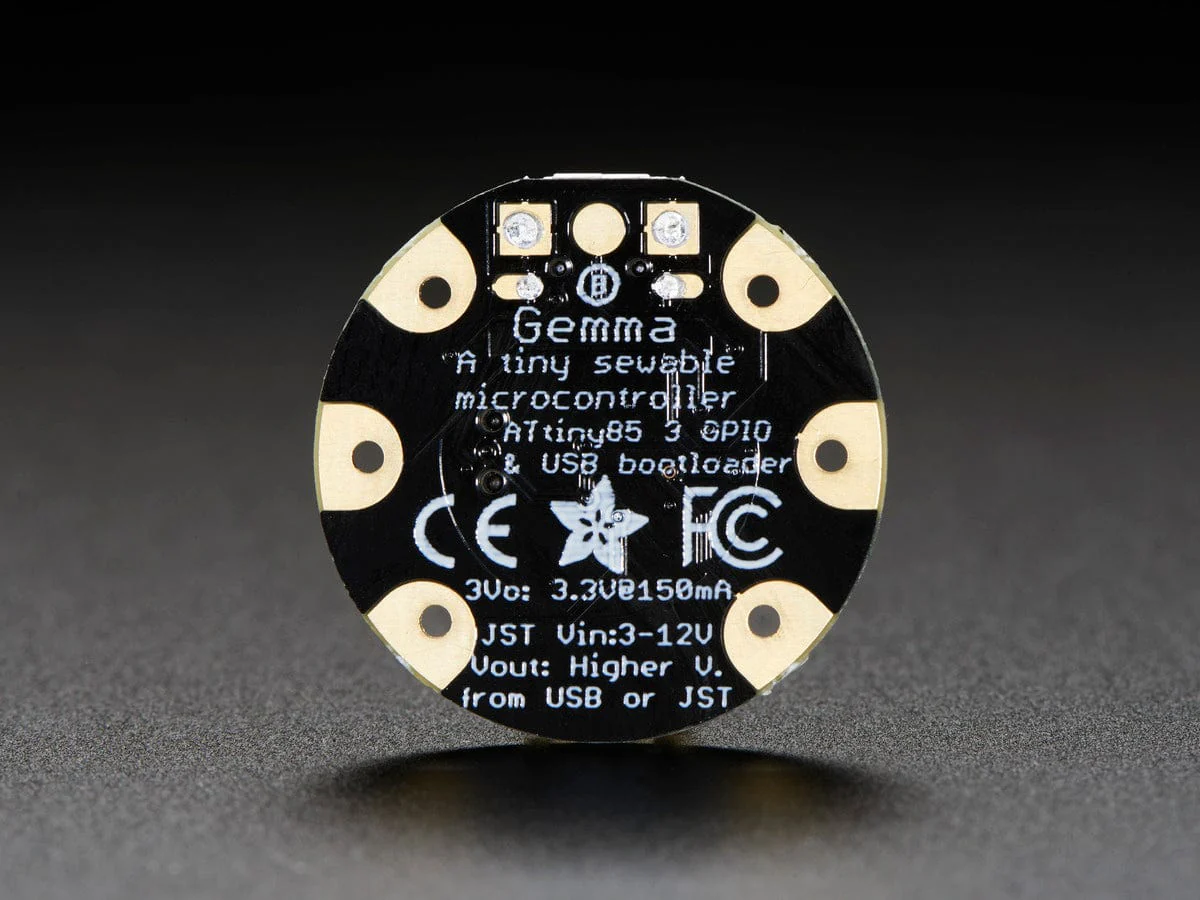 Adafruit GEMMA v2 - Miniature wearable electronic platform [Discontinued] - Image 2