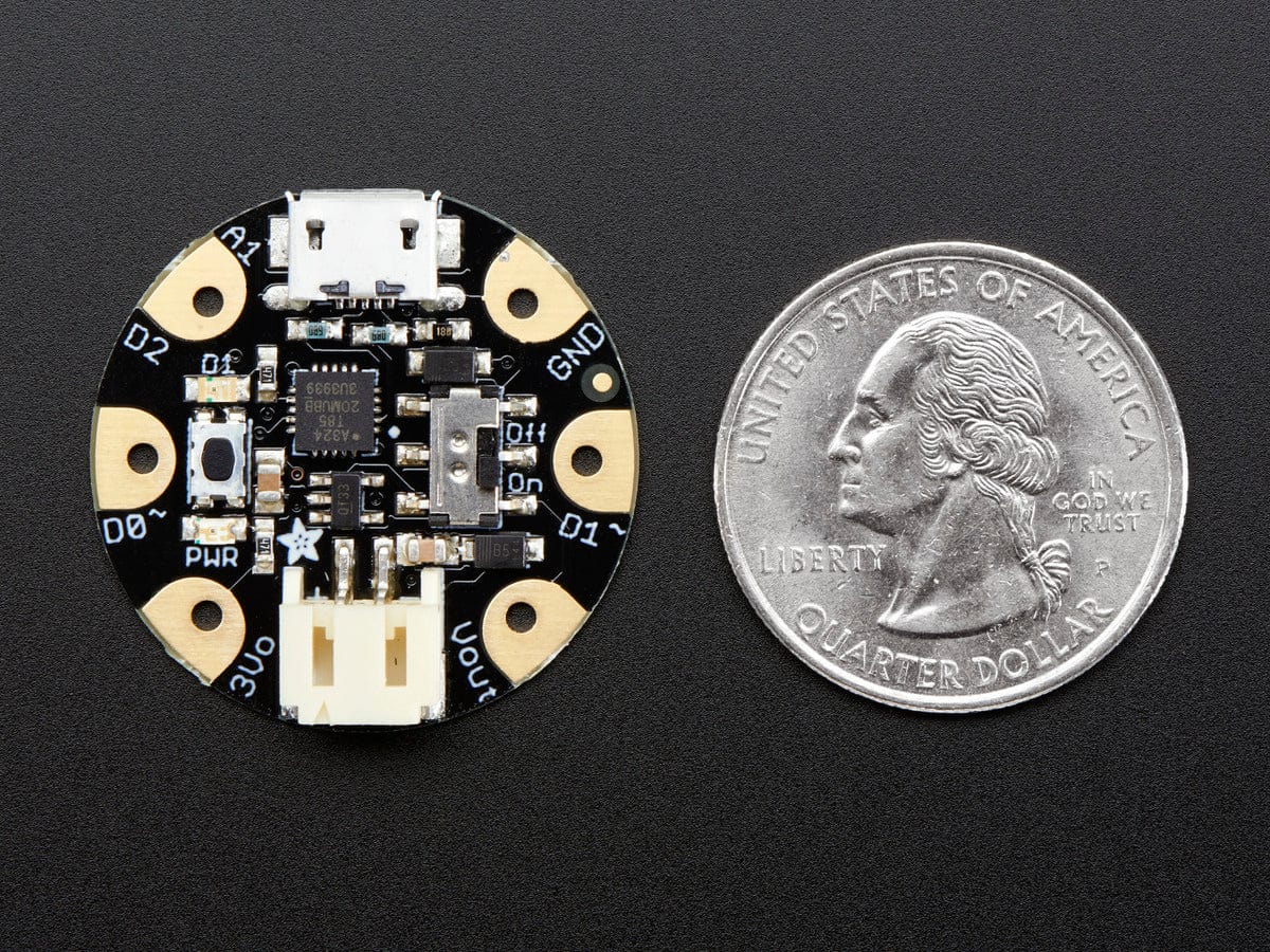 Adafruit GEMMA v2 - Miniature wearable electronic platform [Discontinued] - Image 4