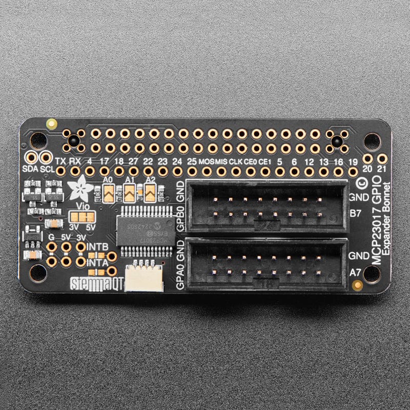 Adafruit GPIO Expander Bonnet - 16 Additional I/O over I2C - Image 2
