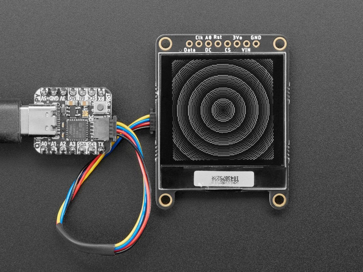 Adafruit Grayscale 1.5" 128x128 OLED Graphic Display (STEMMA QT / Qwiic) - Image 5