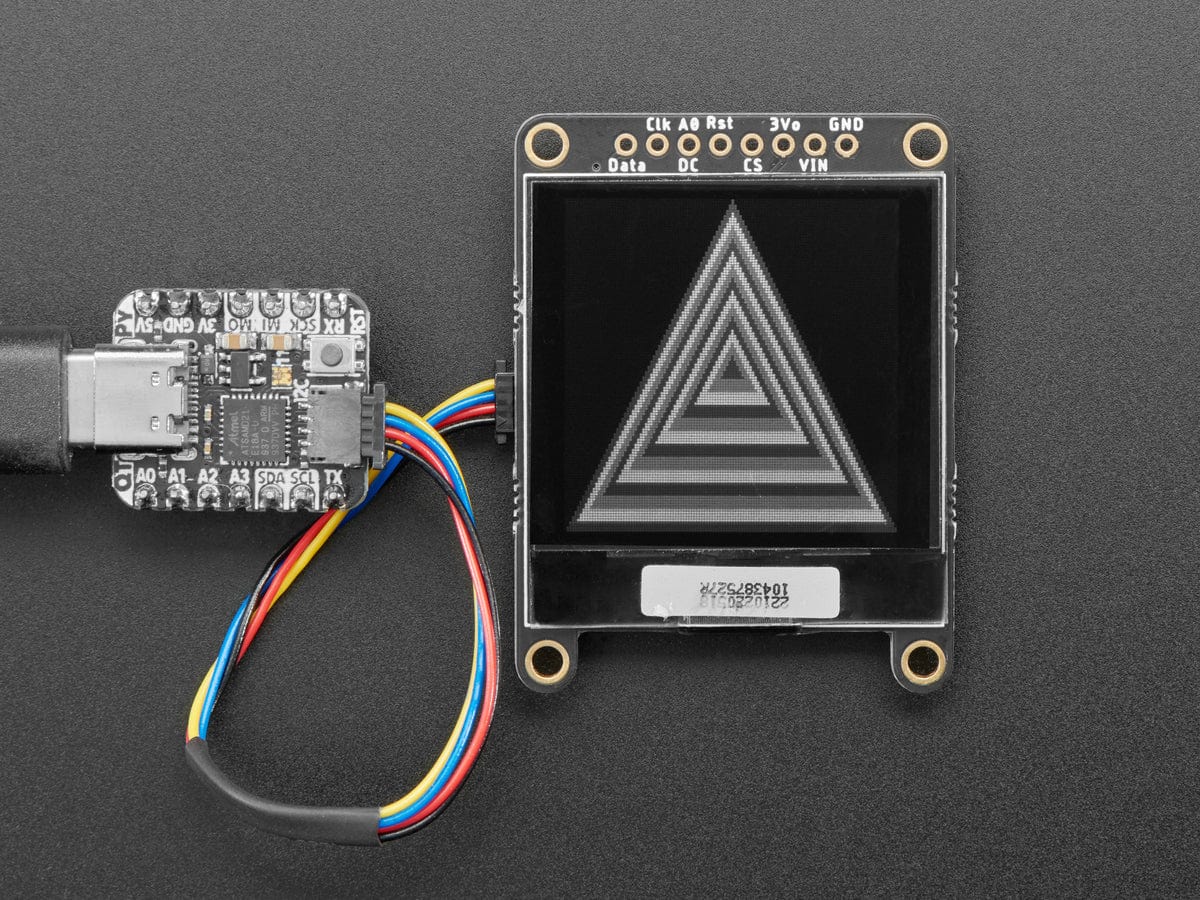 Adafruit Grayscale 1.5" 128x128 OLED Graphic Display (STEMMA QT / Qwiic) - Image 6
