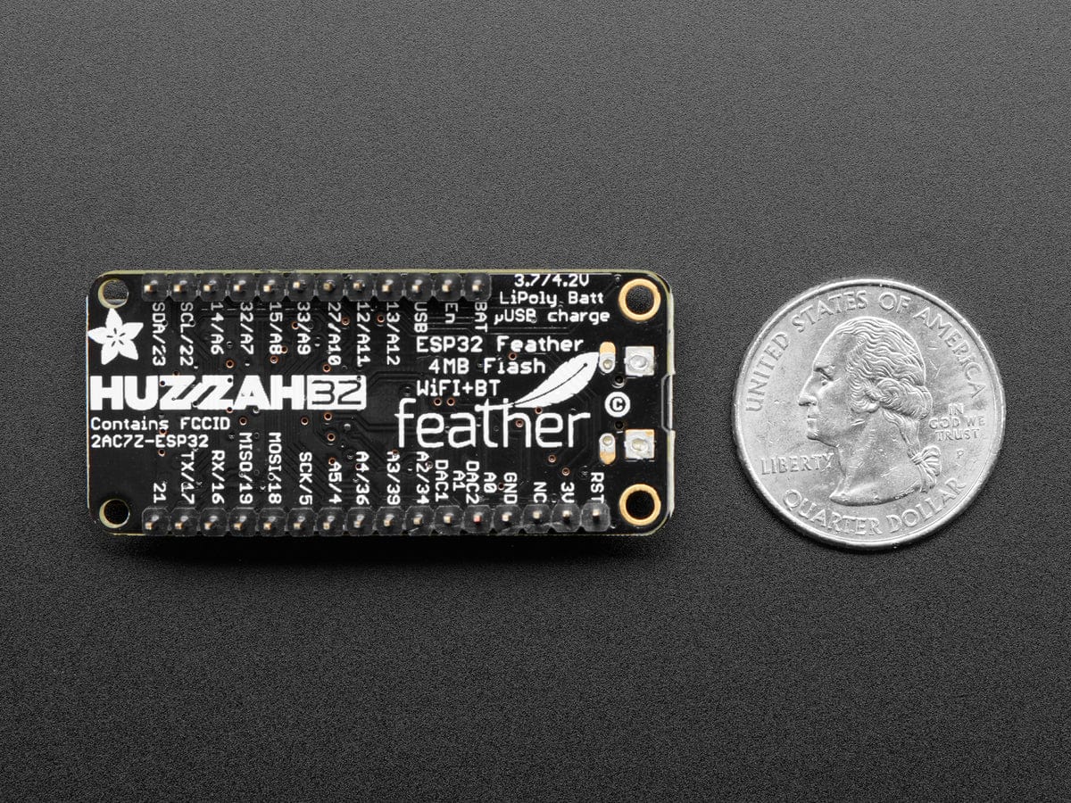 Adafruit HUZZAH32 – ESP32 Feather Board (pre-soldered) - Image 4