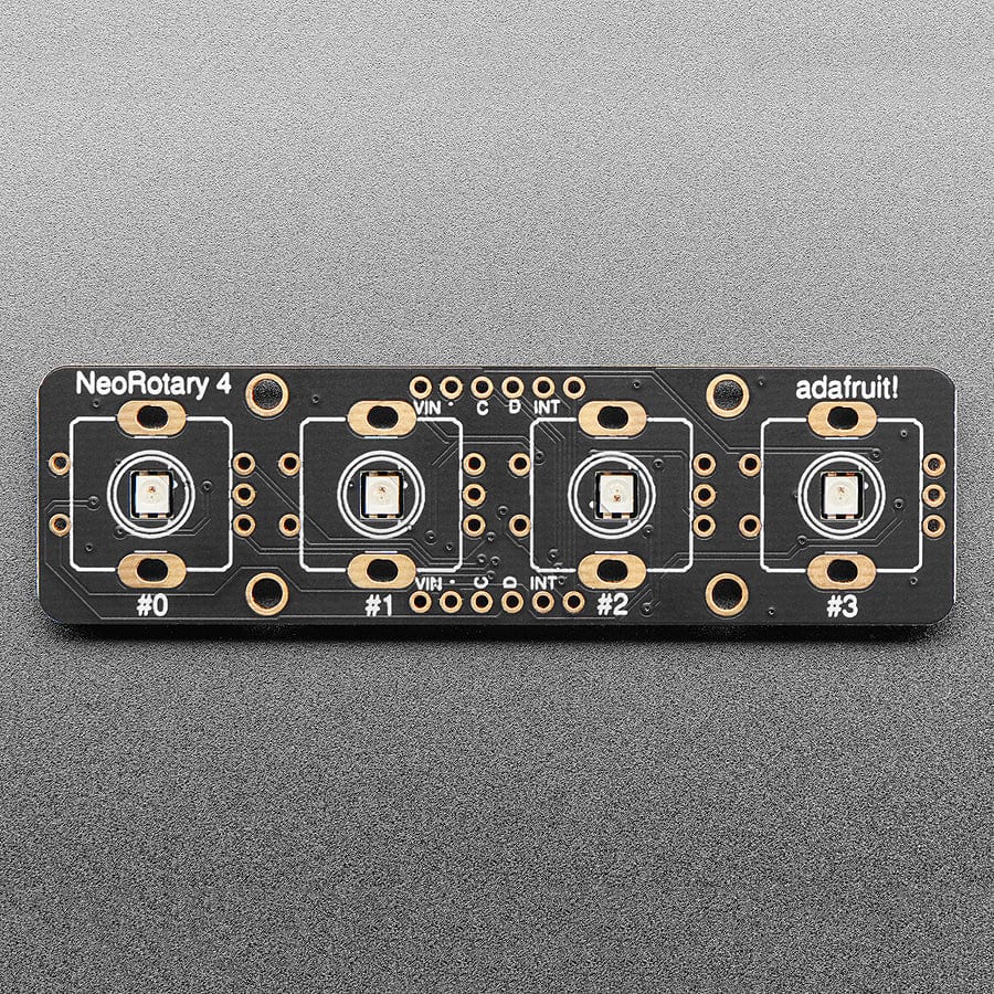 Adafruit I2C Quad Rotary Encoder Breakout with NeoPixel - STEMMA QT / Qwiic - Image 3