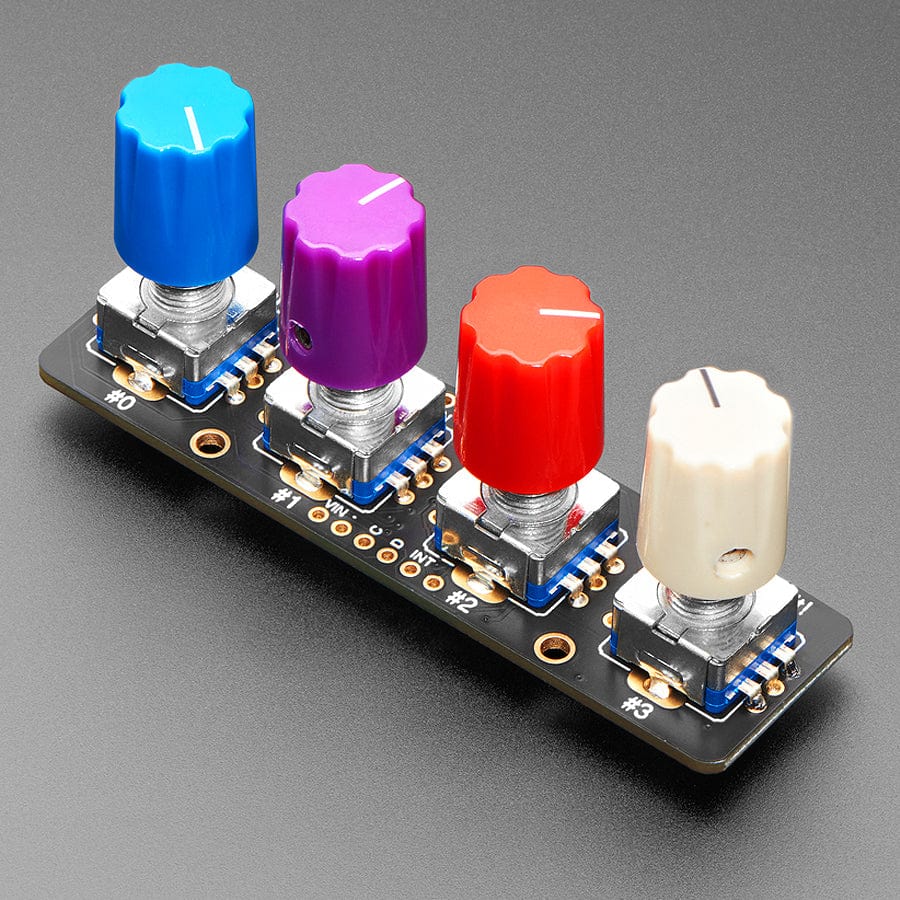 Adafruit I2C Quad Rotary Encoder Breakout with NeoPixel - STEMMA QT / Qwiic - Image 5
