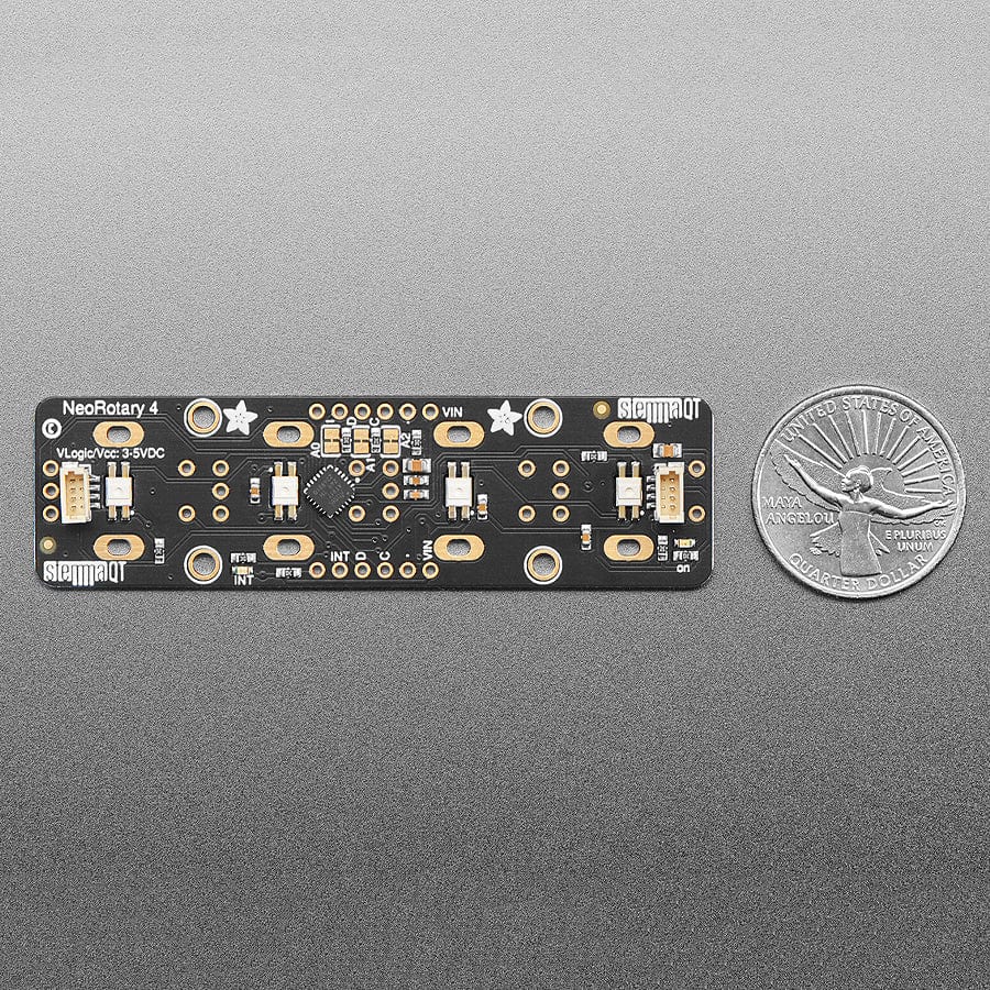 Adafruit I2C Quad Rotary Encoder Breakout with NeoPixel - STEMMA QT / Qwiic - Image 7