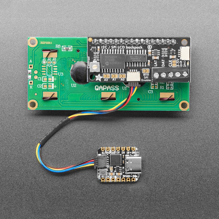 i2c / SPI character LCD backpack - STEMMA QT / Qwiic - Image 4