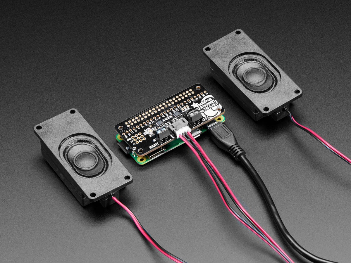 Adafruit I2S 3W Stereo Speaker Bonnet for Raspberry Pi (Mini Kit) - Image 6