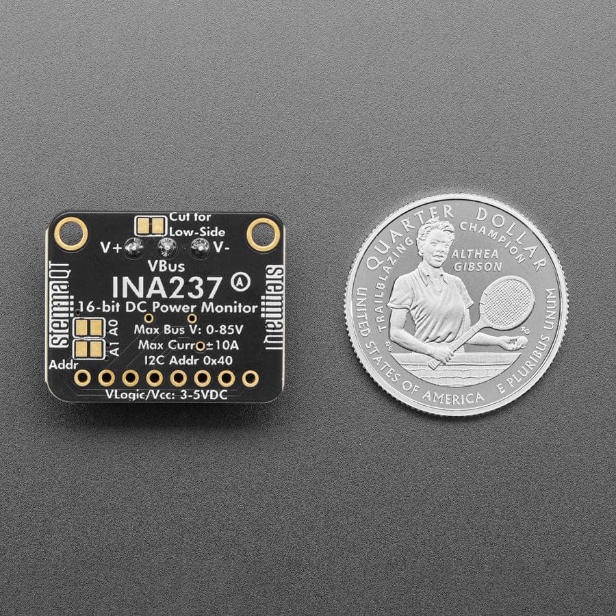 Adafruit INA237 85V 10A 16-bit DC Current Voltage Power Monitor - Image 6