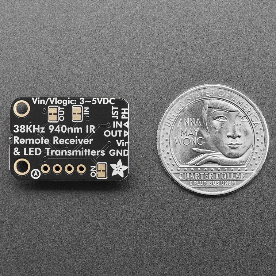 Adafruit Infrared IR Remote Transceiver - STEMMA JST PH 2mm - 940nm Emitter + 38KHz Receiver - Image 4