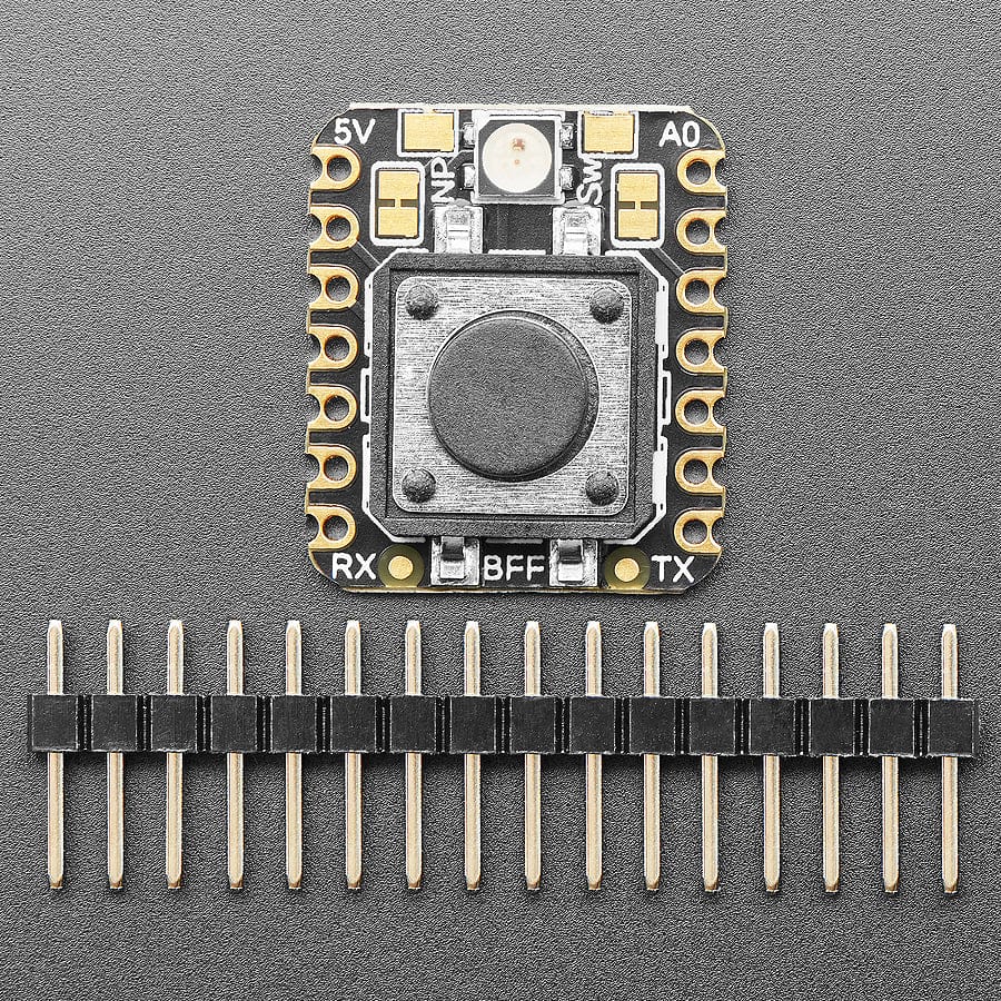 Adafruit IoT Button with NeoPixel BFF Add-On for QT Py and Xiao - Image 2