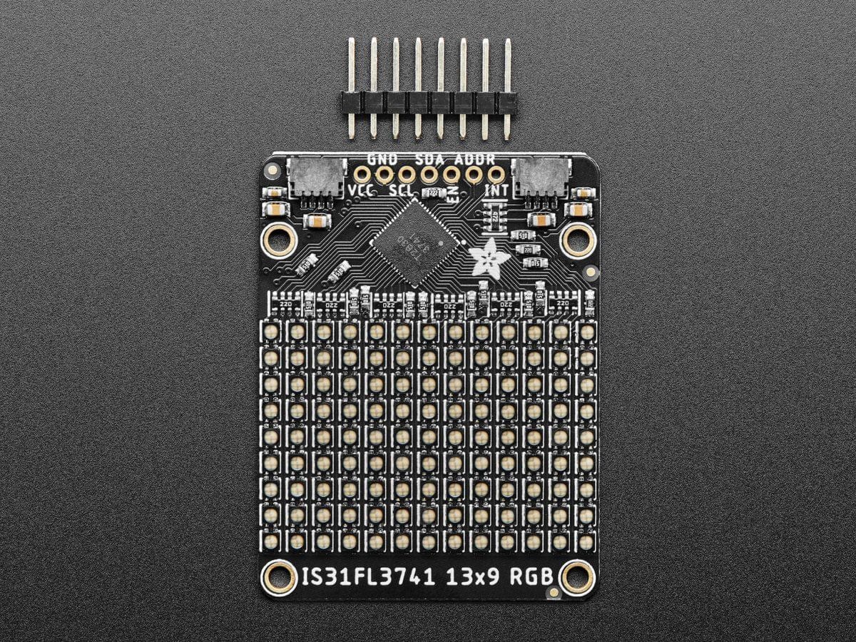 Adafruit IS31FL3741 13x9 PWM RGB LED Matrix Driver (STEMMA QT / Qwiic) - Image 3