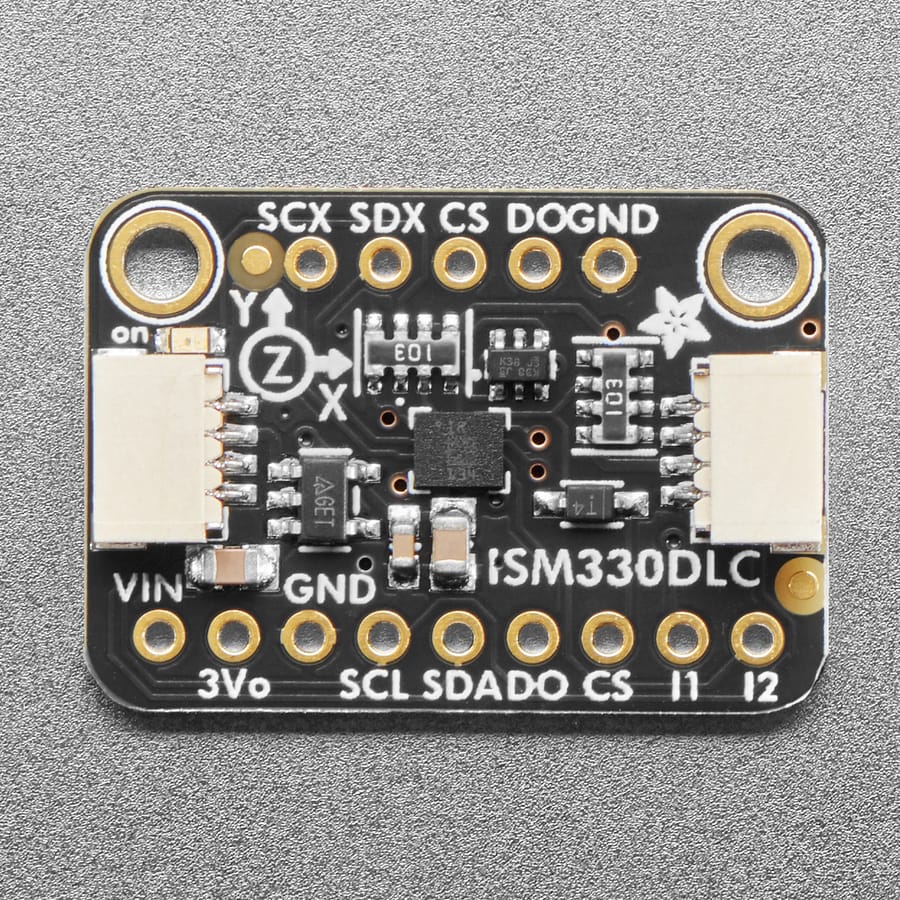 Adafruit ISM330DHCX - 6 DoF IMU - Accelerometer and Gyroscope - Image 2