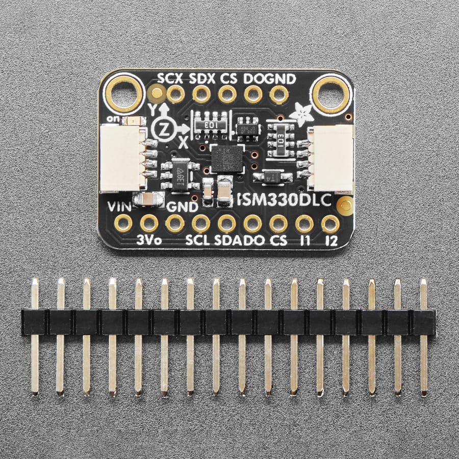 Adafruit ISM330DHCX - 6 DoF IMU - Accelerometer and Gyroscope - Image 3