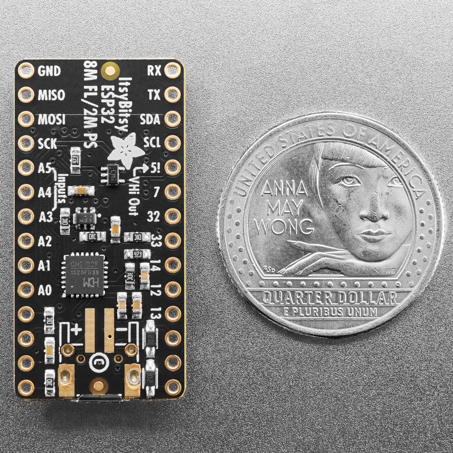 Adafruit ItsyBitsy ESP32 - wFL Antenna - 8 MB Flash / 2 MB PSRAM - Image 5