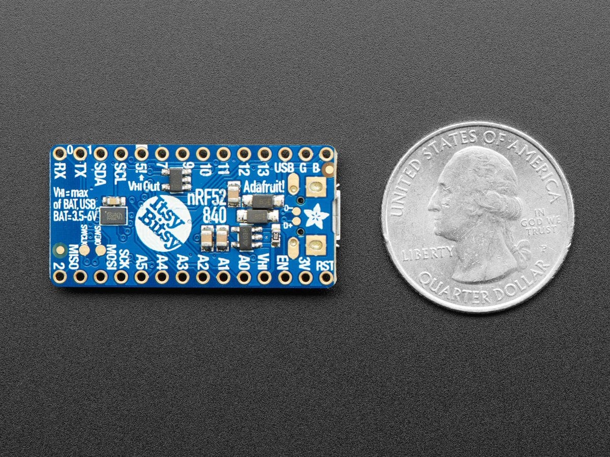Adafruit ItsyBitsy nRF52840 Express - Bluetooth LE - Image 5