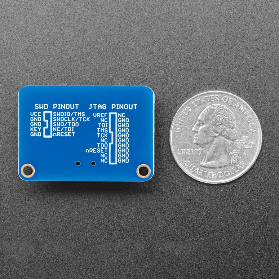 JTAG (2 x 10 2.54mm) to SWD (2 x 5 1.27mm) Cable Adapter Board - Image 3