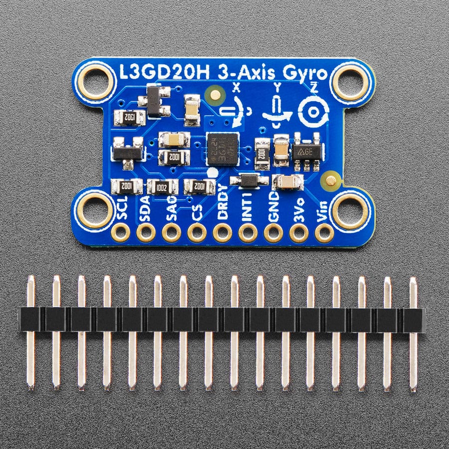 L3GD20H Triple-Axis Gyro Breakout Board - L3GD20/L3G4200 Upgrade (L3GD20H) - Image 3