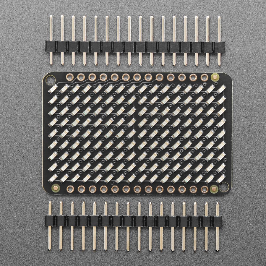 LED Charlieplexed Matrix - 9x16 LEDs - Blue - Image 2