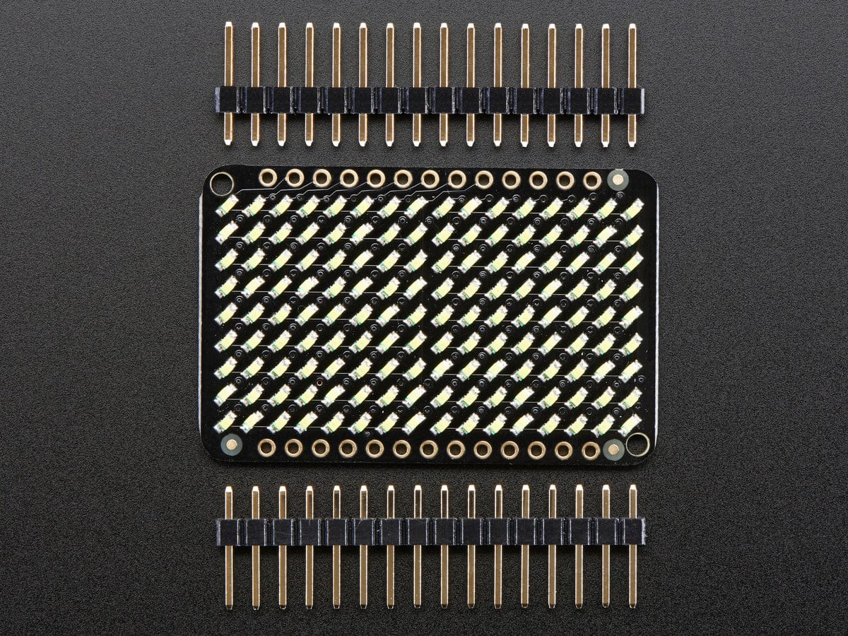 LED Charlieplexed Matrix - 9x16 LEDs - Cool White [Discontinued] - Image 2