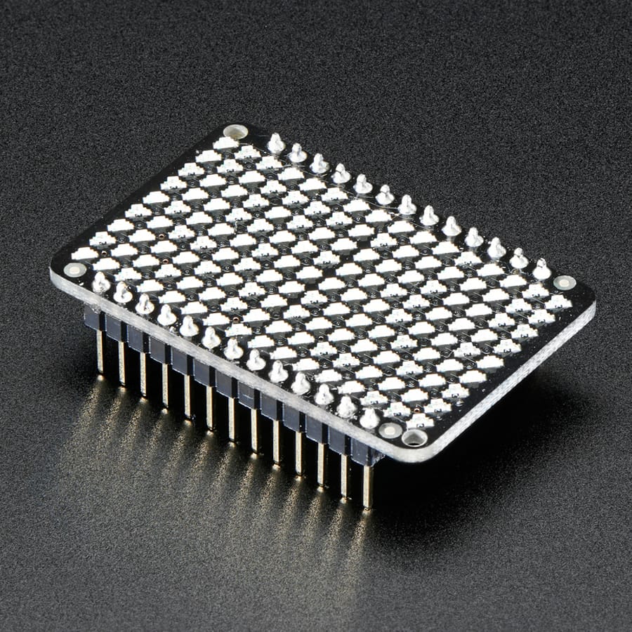 LED Charlieplexed Matrix - 9x16 LEDs - Yellow - Image 3