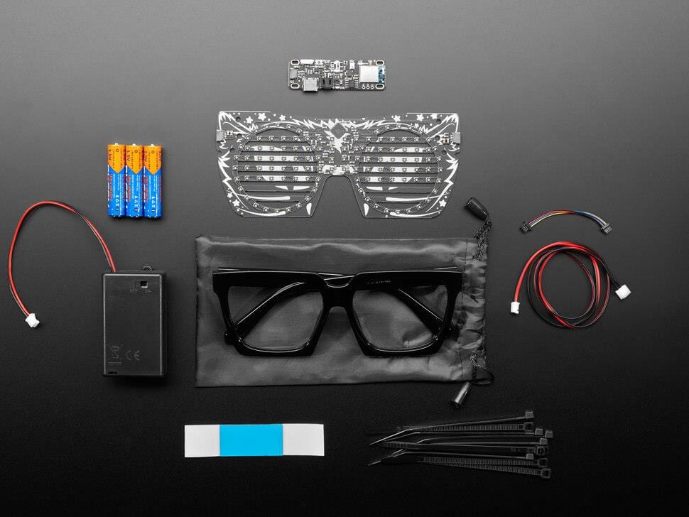 Adafruit LED Glasses Starter Kit [Discontinued] - Image 3