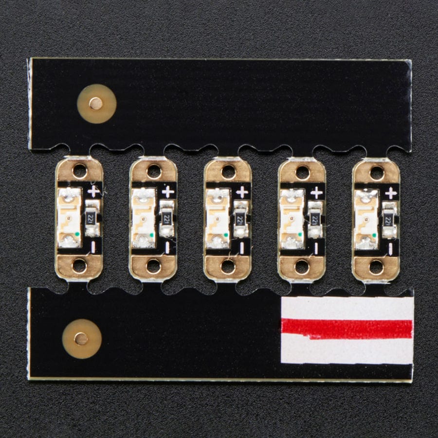 Adafruit LED Sequins - Emerald Green - Pack of 5 - Image 2