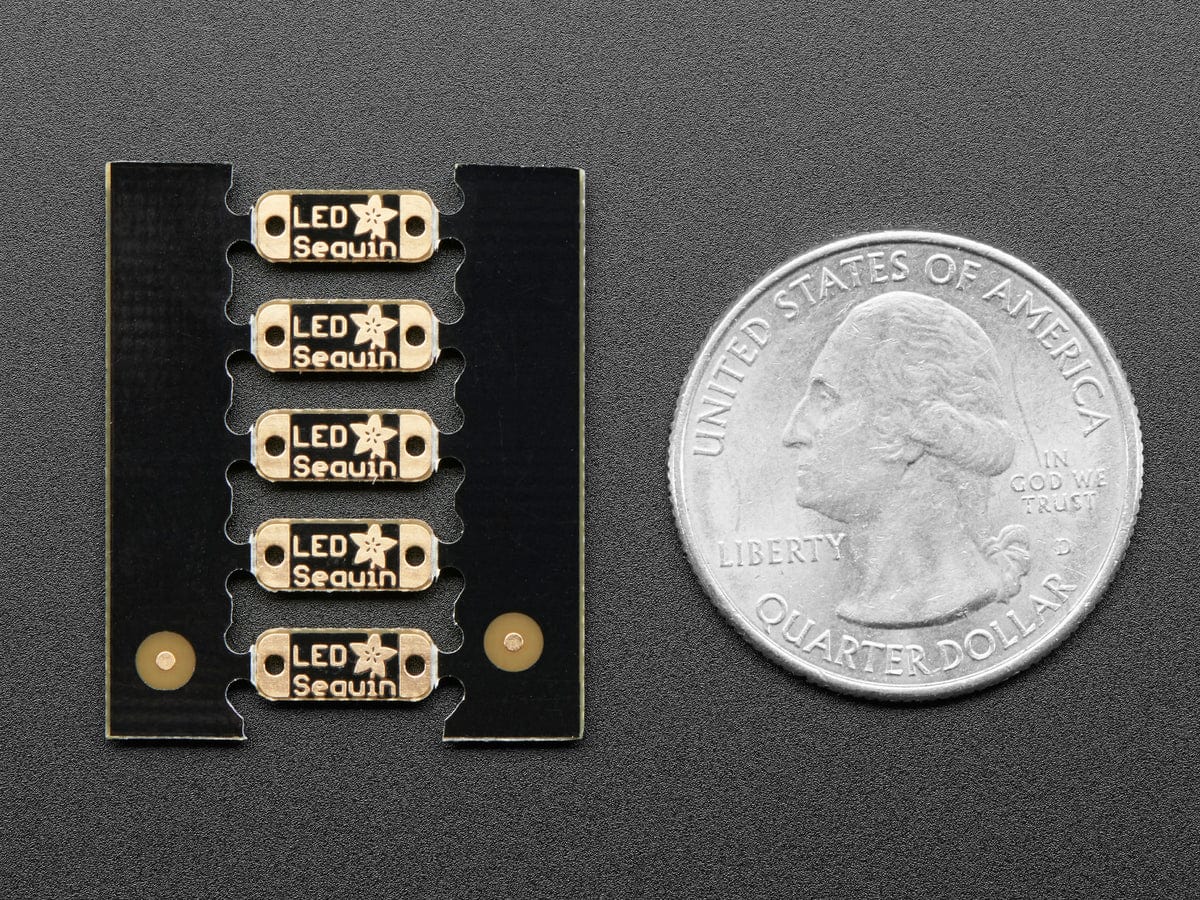 Adafruit LED Sequins - Multicolor Pack of 5 - Image 3