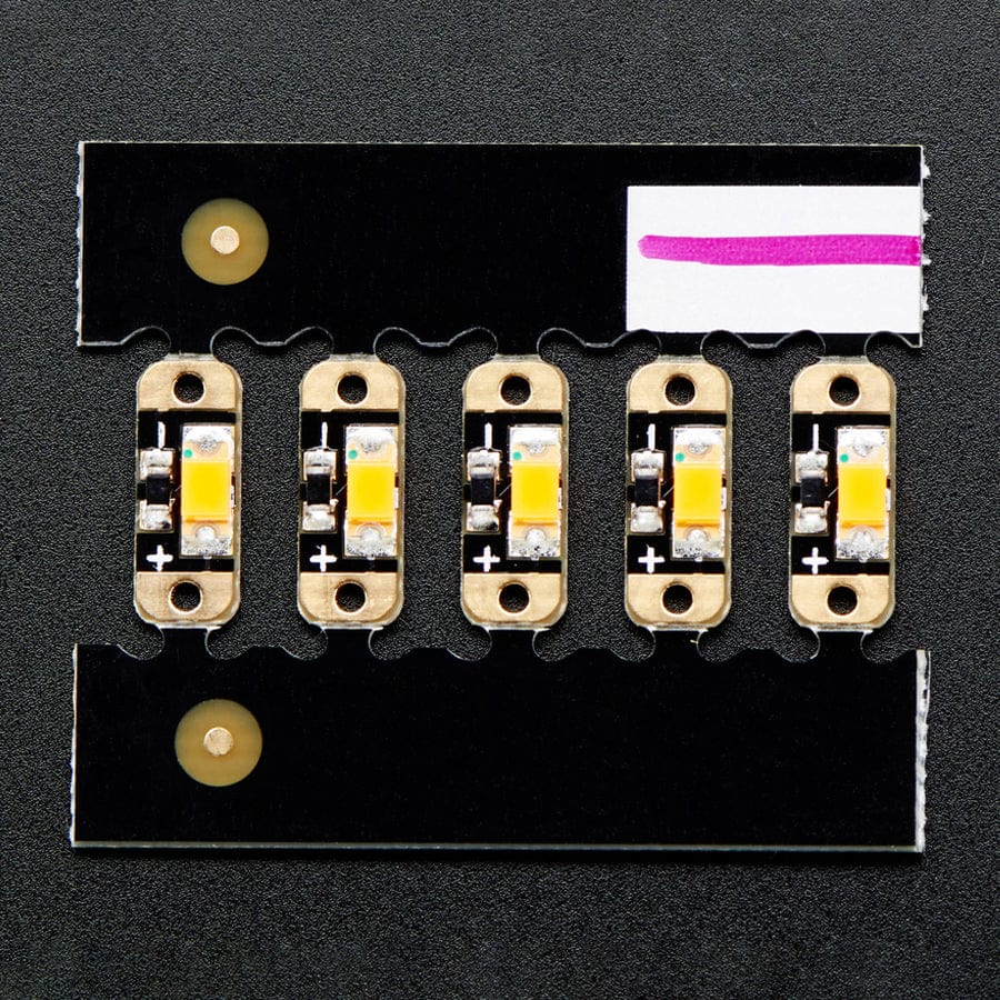 Adafruit LED Sequins - Rose Pink - Pack of 5 - Image 2