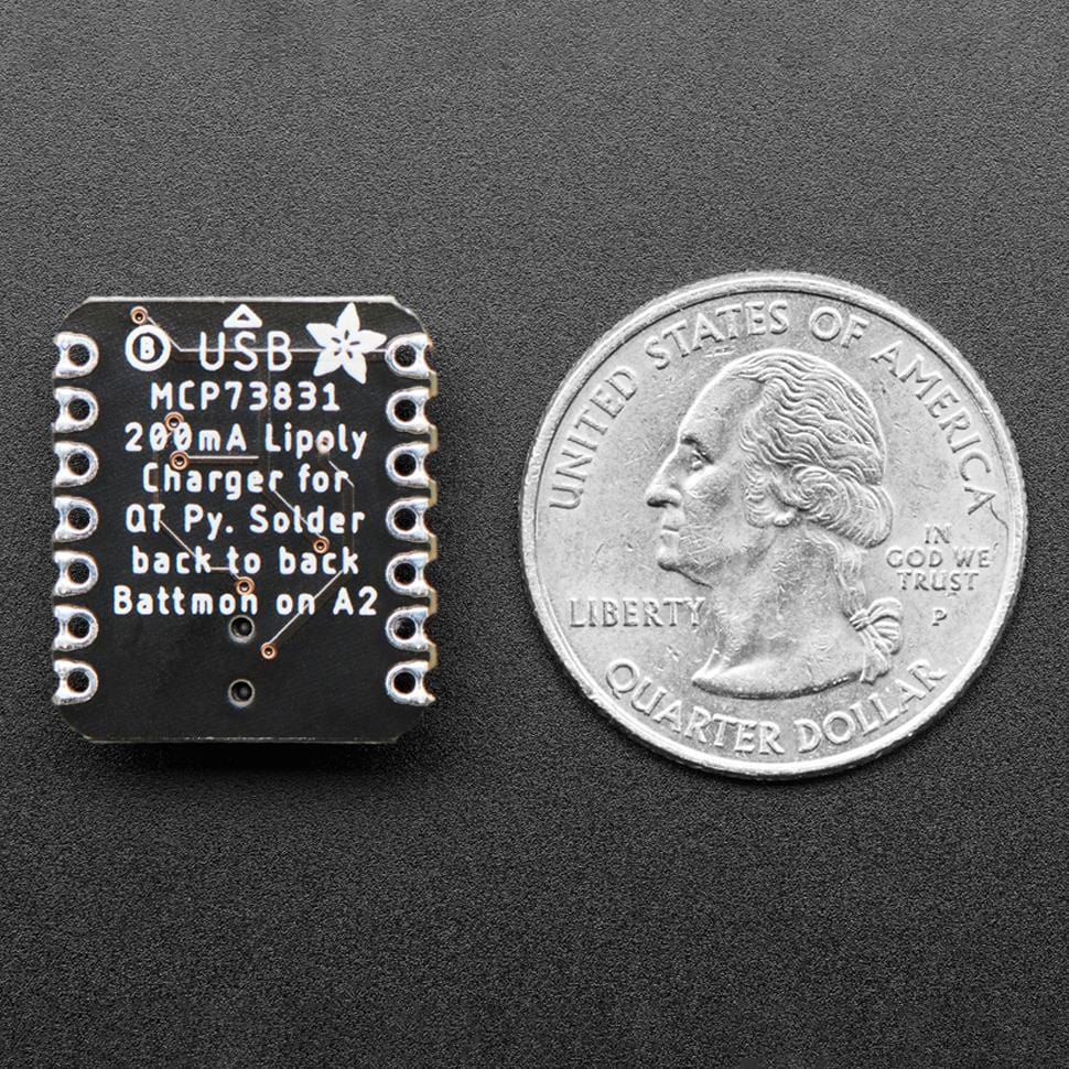 Adafruit LiIon or LiPoly Charger BFF Add-on for QT Py - Image 5