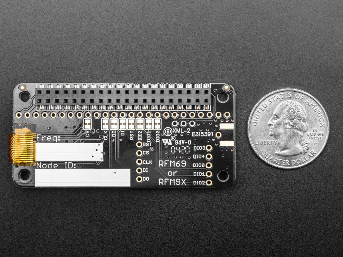 Adafruit LoRa Radio Bonnet RFM96W @ 433MHz (RadioFruit) - Image 5