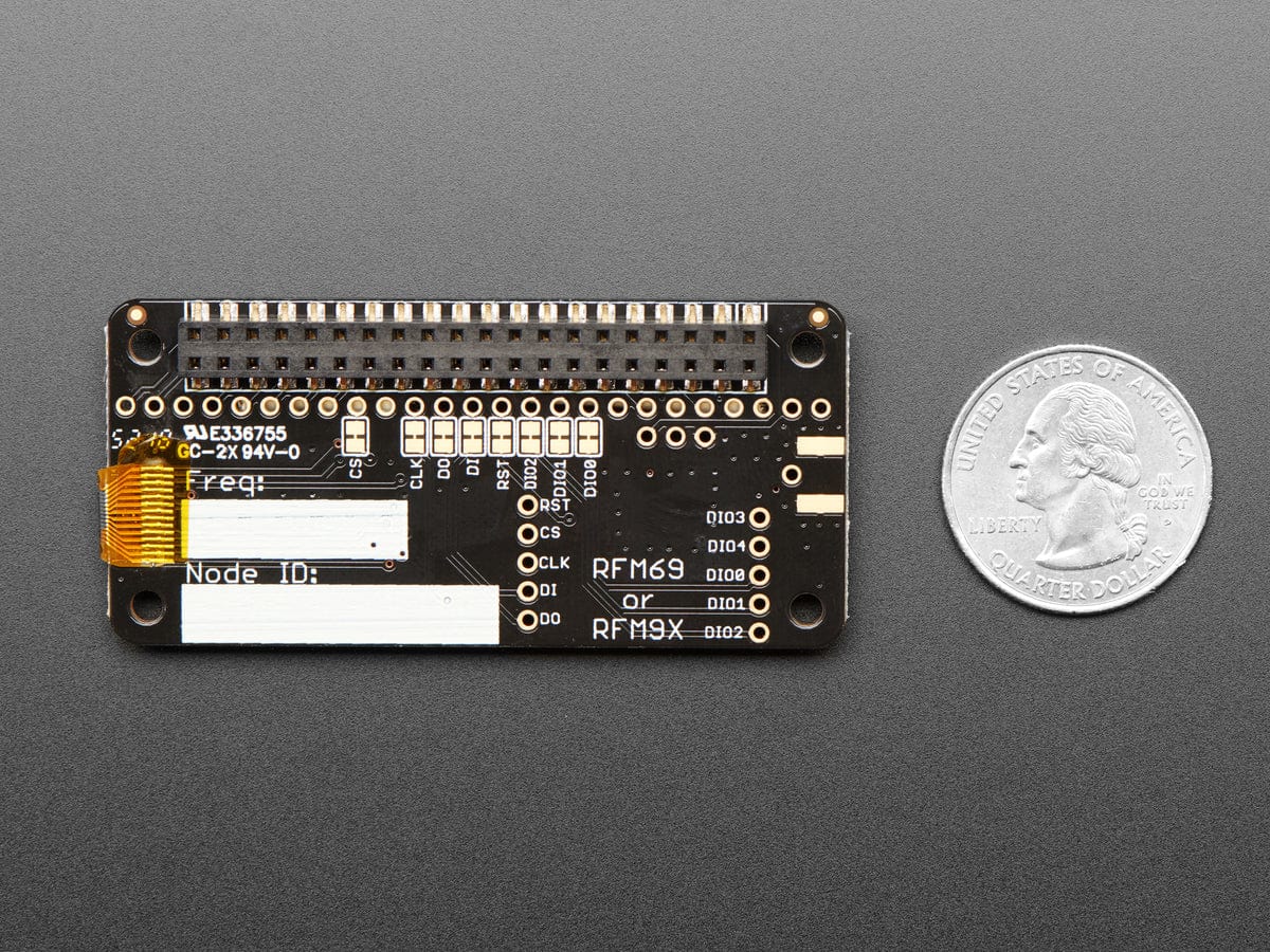 Adafruit LoRa Radio Bonnet with OLED - RFM95W @ 915MHz (RadioFruit) - Image 3