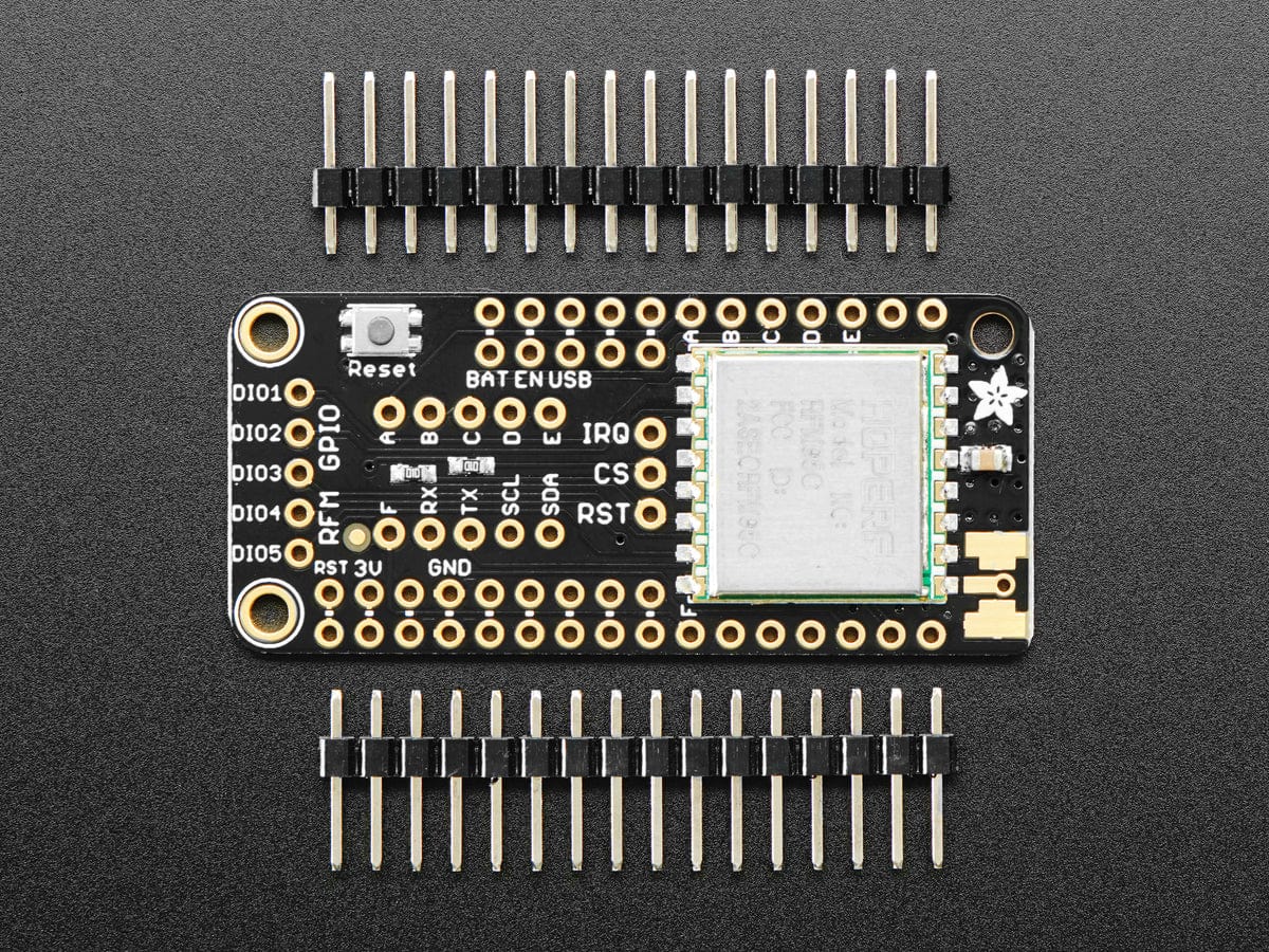 Adafruit LoRa Radio FeatherWing - RFM95W 900 MHz (RadioFruit) - Image 3