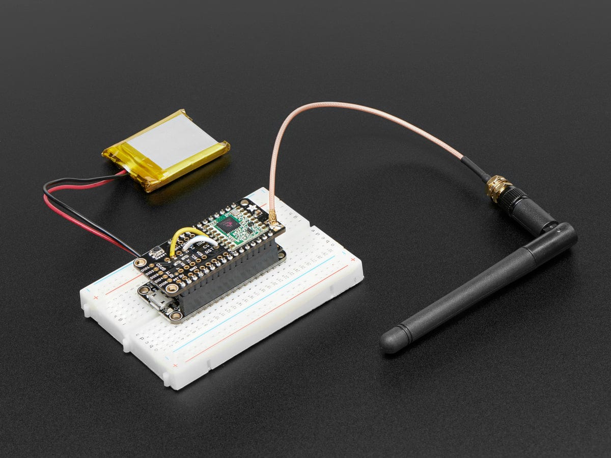 Adafruit LoRa Radio FeatherWing - RFM95W 900 MHz (RadioFruit) - Image 6