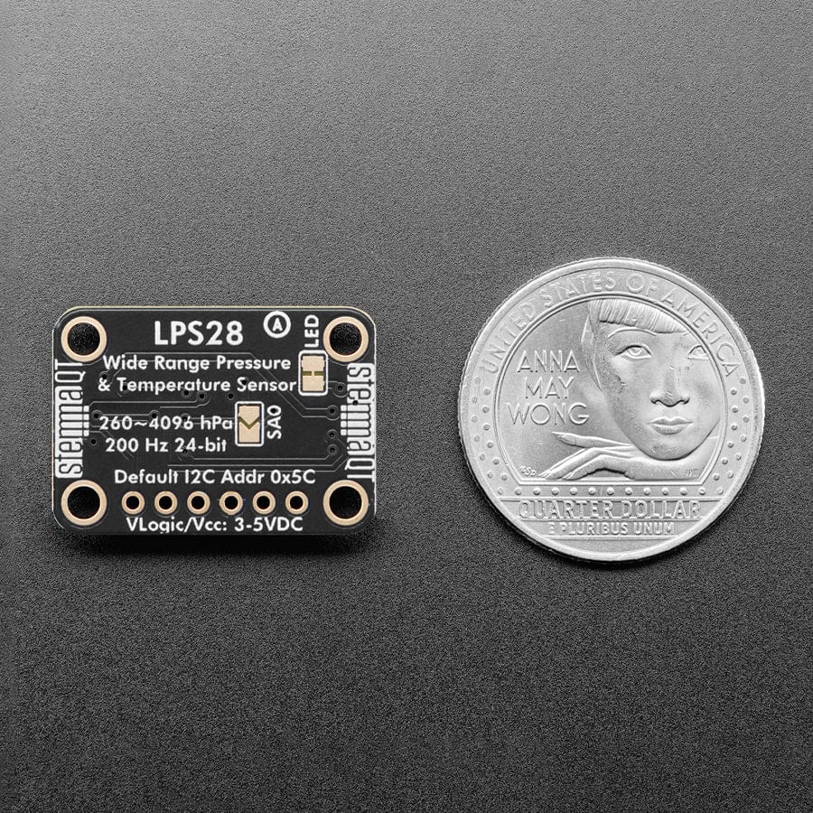 Adafruit LPS28 (LPS28DFW) Pressure Sensor - STEMMA QT / Qwiic - Image 5