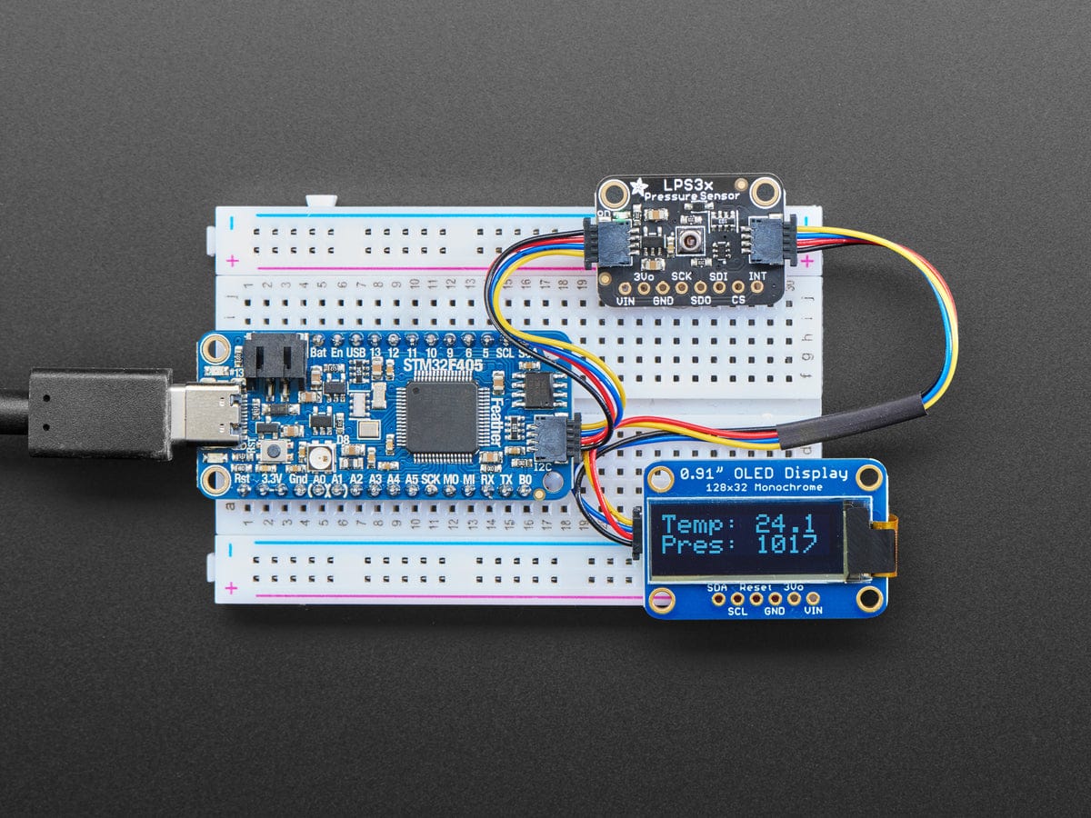 Adafruit LPS33HW Water Resistant Pressure Sensor - STEMMA QT - Image 2