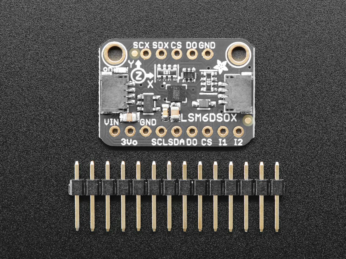 Adafruit LSM6DSOX 6 DoF Accelerometer and Gyroscope (STEMMA QT / Qwiic) - Image 3