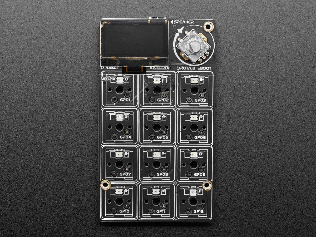 Adafruit MacroPad RP2040 Starter Kit - 3x4 Keys + Encoder + OLED - Image 4