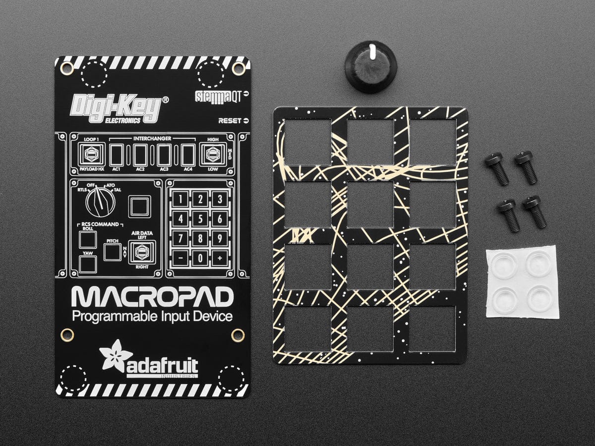 Adafruit MacroPad RP2040 Starter Kit - 3x4 Keys + Encoder + OLED - Image 6