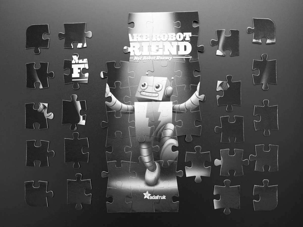 Make Robot Friend Jigsaw Puzzle - Image 3
