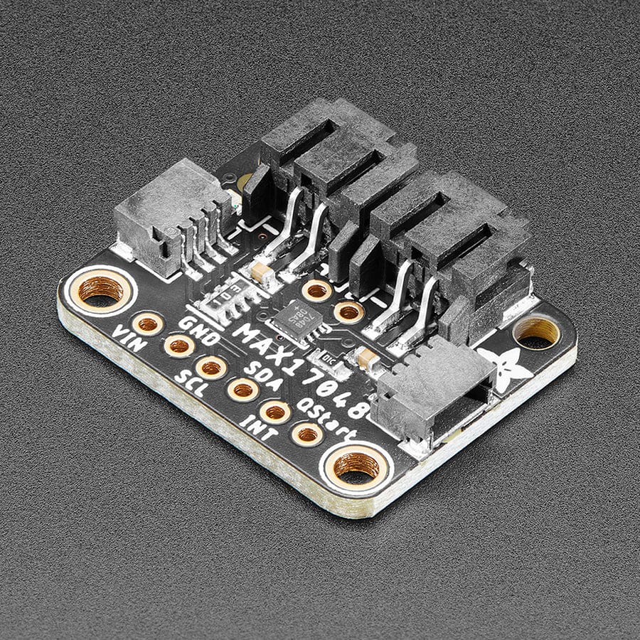 Adafruit MAX17048 LiPoly / LiIon Fuel Gauge and Battery Monitor - STEMMA JST PH & QT / Qwiic