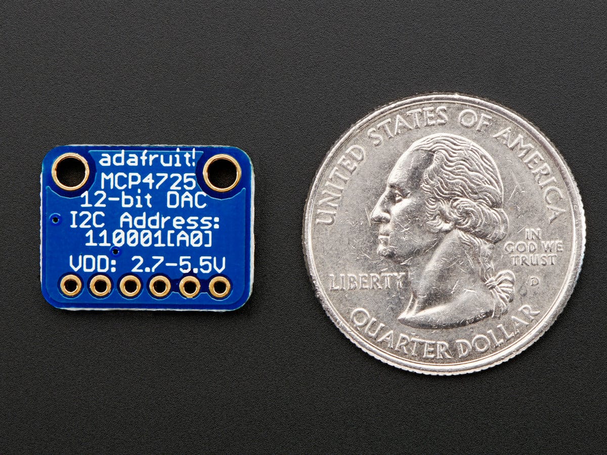 MCP4725 Breakout Board - 12-Bit DAC w/I2C Interface - Image 3