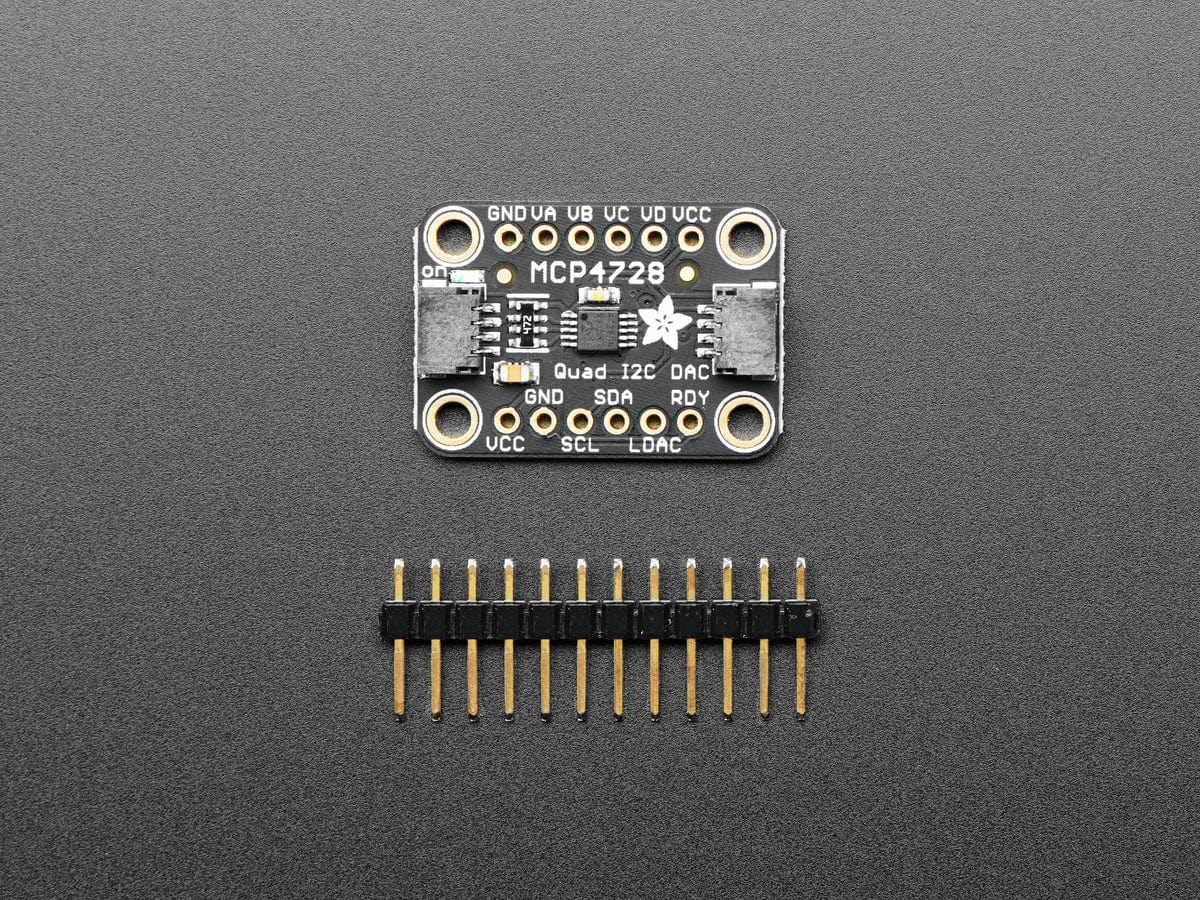 Adafruit MCP4728 Quad DAC with EEPROM (STEMMA QT / Qwiic) - Image 3