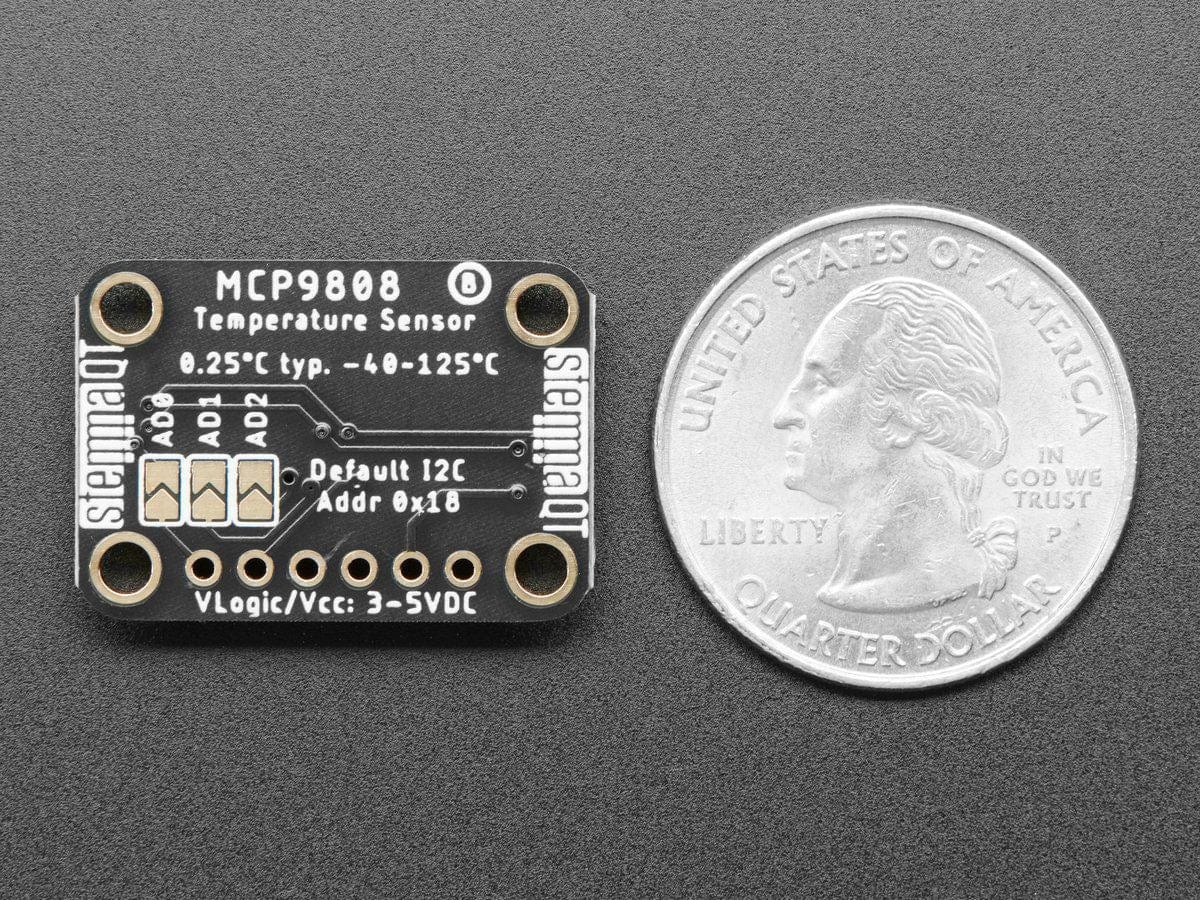 Adafruit MCP9808 High Accuracy I2C Temperature Sensor Breakout - Image 5