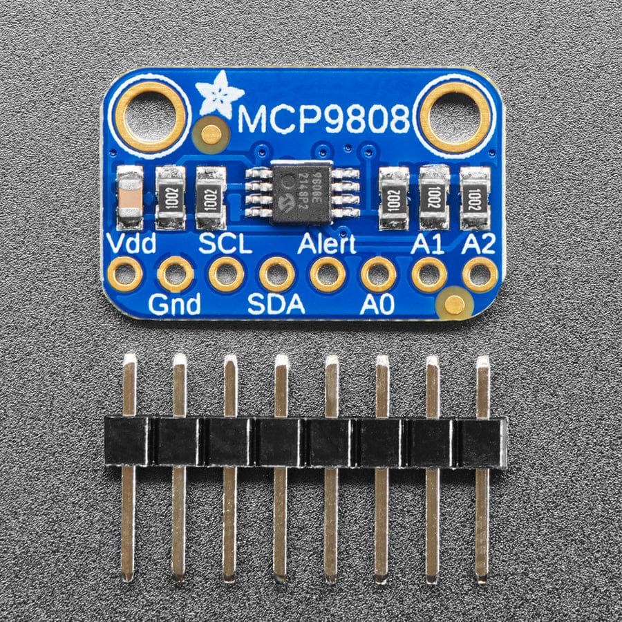 MCP9808 High Accuracy I2C Temperature Sensor Breakout Board - Image 3