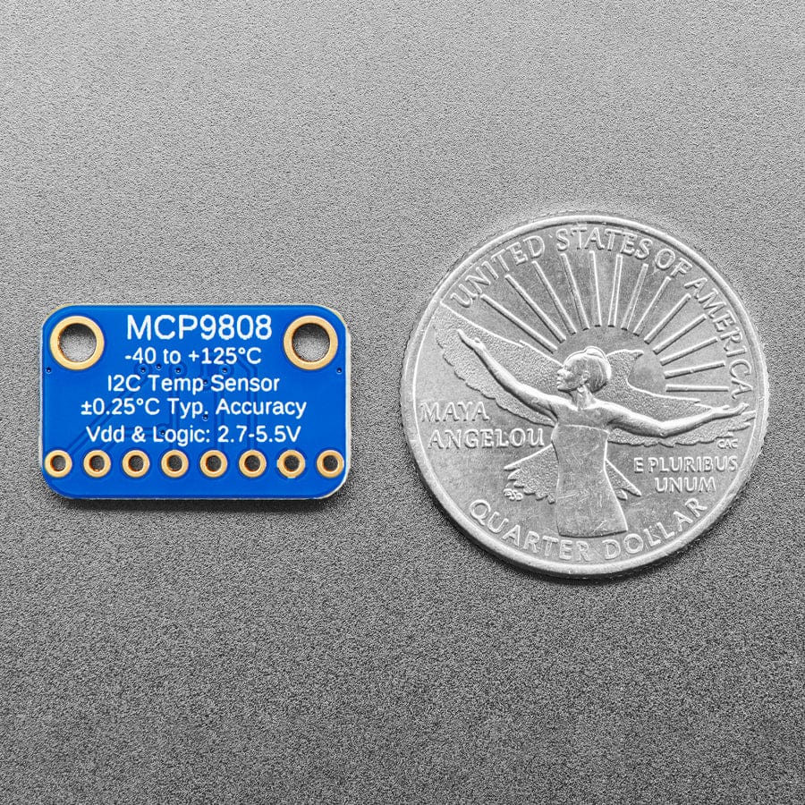MCP9808 High Accuracy I2C Temperature Sensor Breakout Board - Image 4