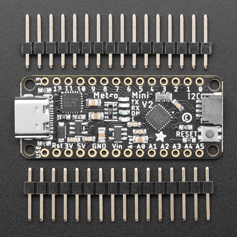 Adafruit Metro Mini 328 V2 - Arduino-Compatible - 5V 16MHz - STEMMA QT / Qwiic - Image 2